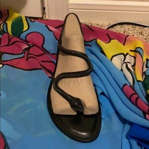 Antonio Melani snake sandals